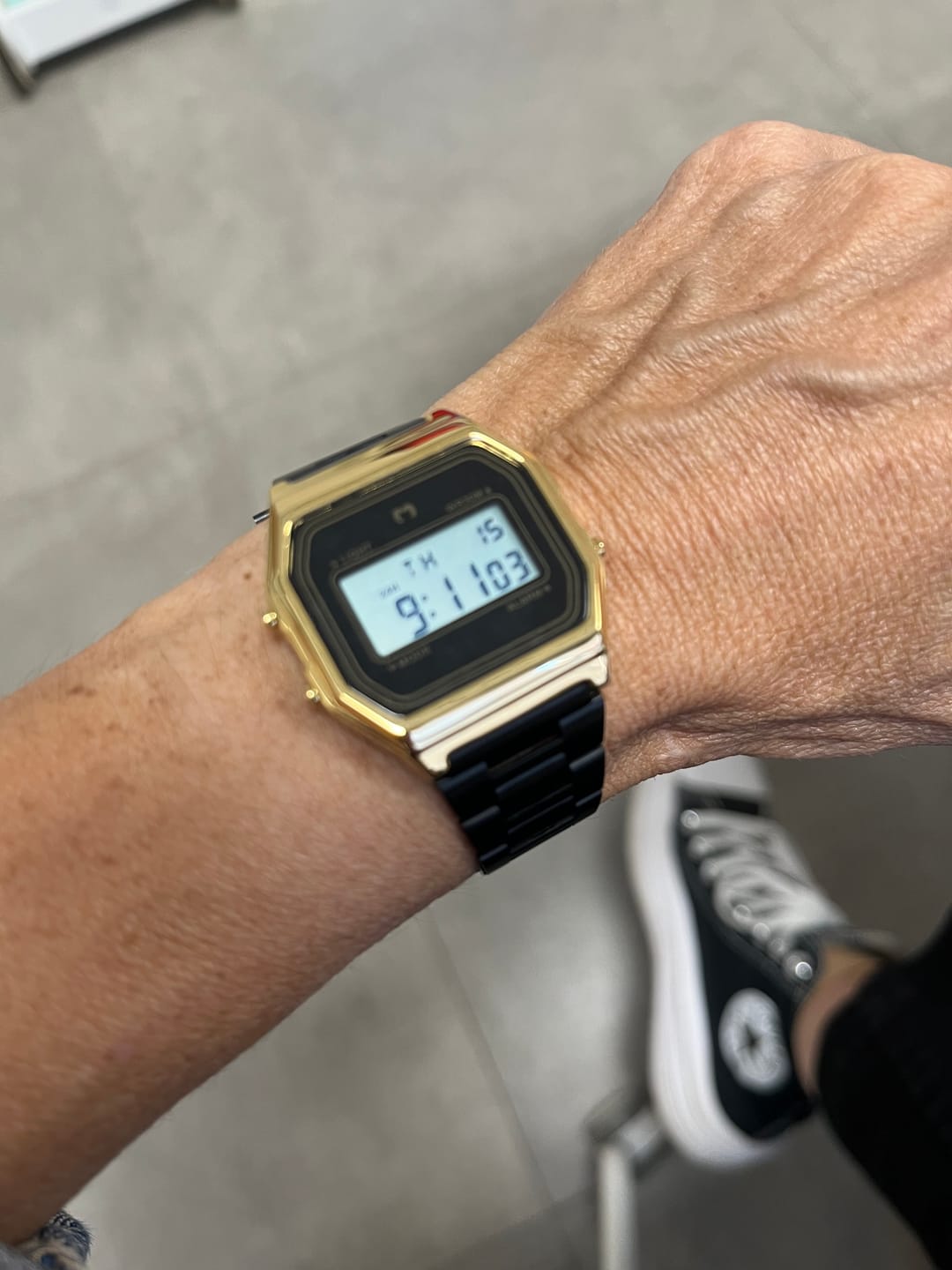 Customer photo review of Reloj Digital Vintage ~ BlackGold