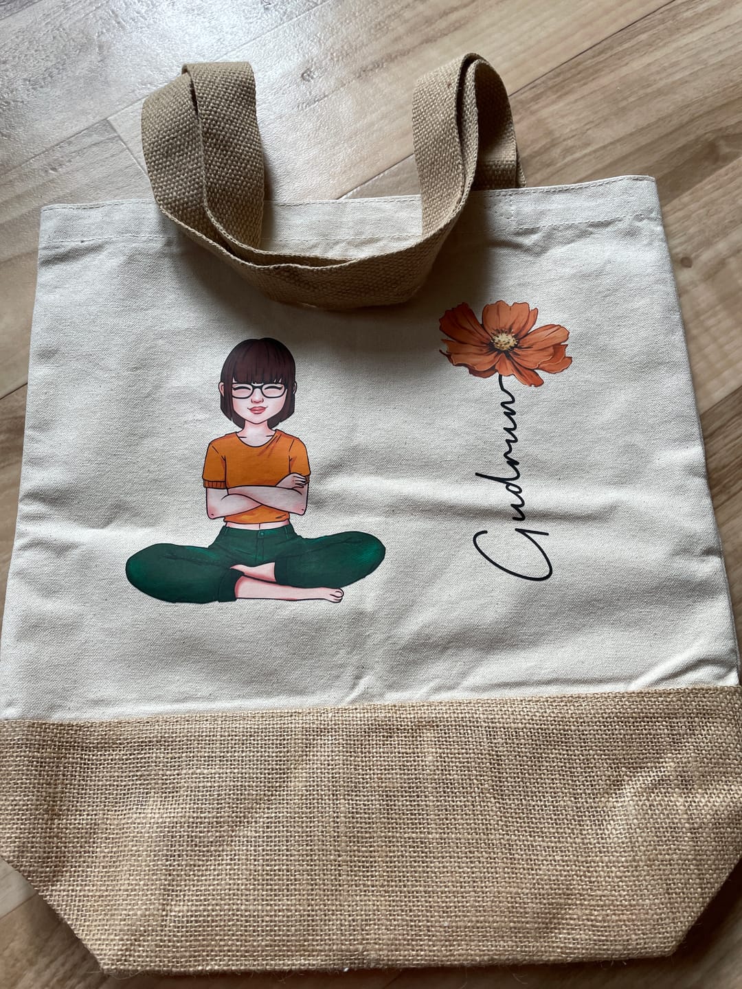 Customer photo review of Summervibes - Personalisierte Tasche für den Strand