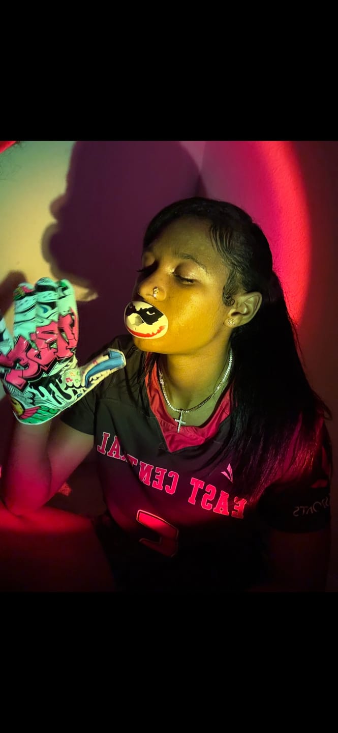 Customer photo review of Officially Licensed Hexa-Flow Mouthguard - The Joker