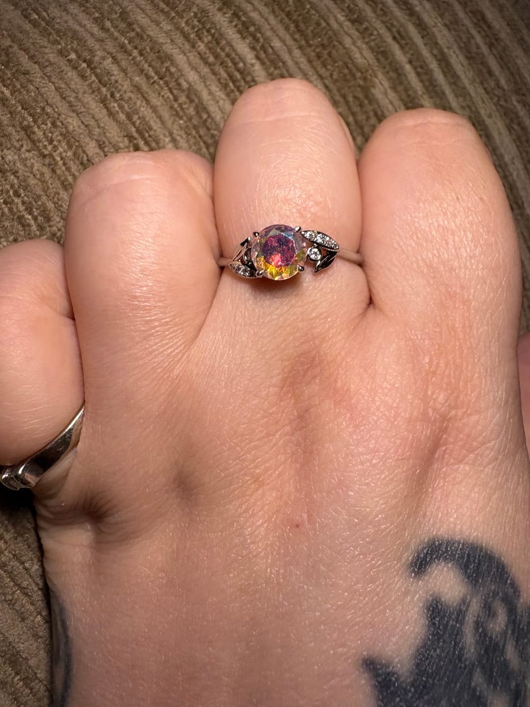 Customer photo review of ⁠Pink Pumpkin Mug Candle - Nature Ring Collection
