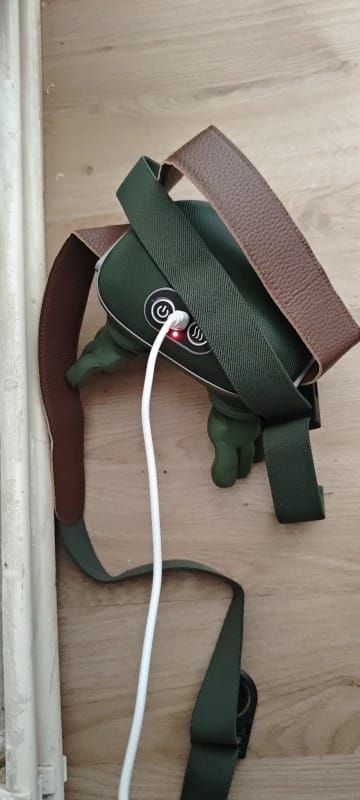 Customer photo review of SmartHand · Masajeador de cuello y hombros