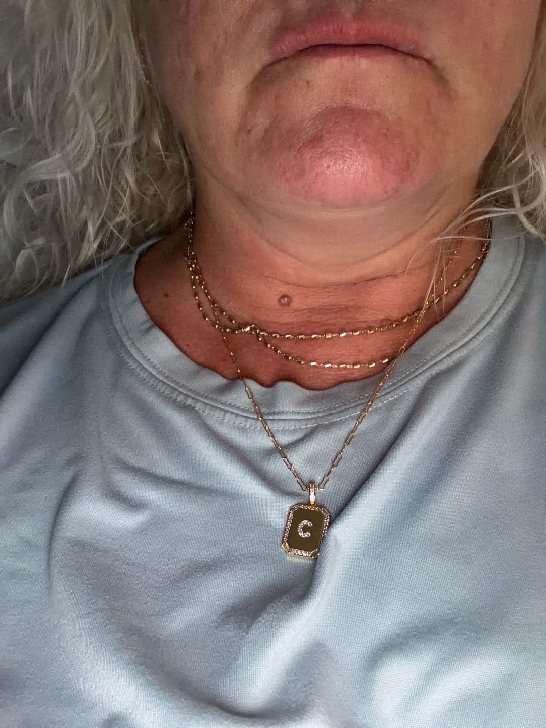 Customer photo review of Zia Chain Necklace