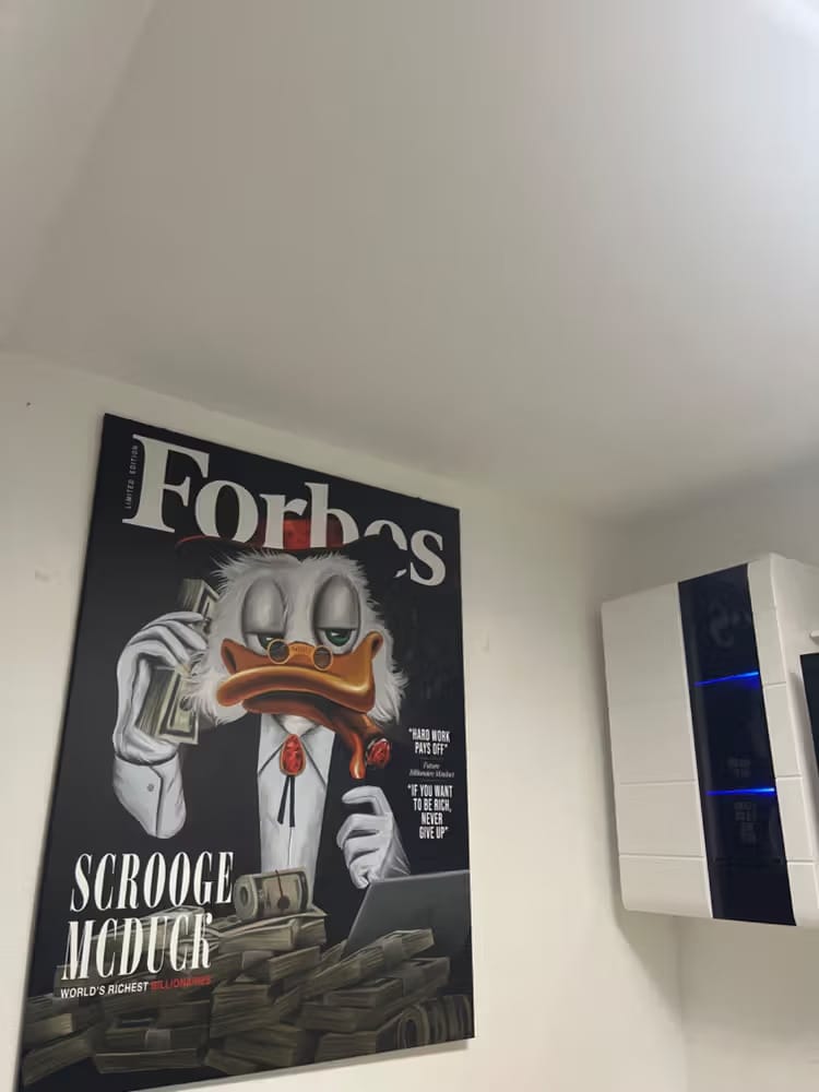 Customer photo review of Scrooge's Hustle