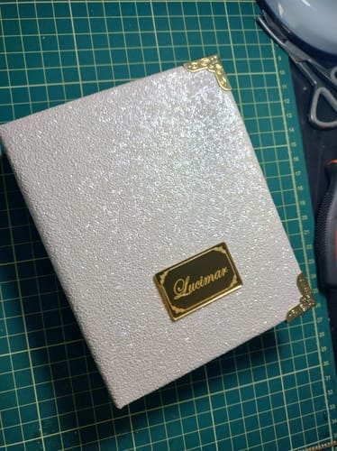 Customer photo review of Shine Glitter 0,8mm Fundo Spun