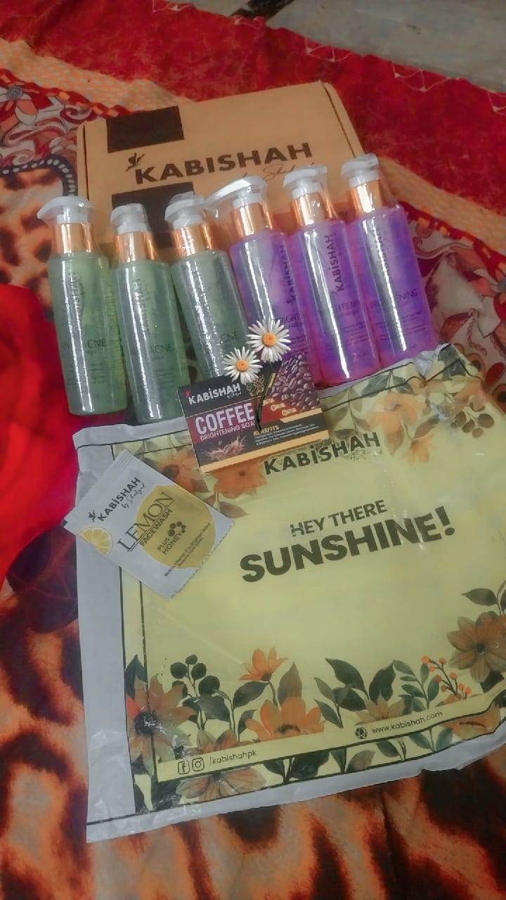 Customer photo review of Face Wash Bundle: Clear & Bright Face Fusion