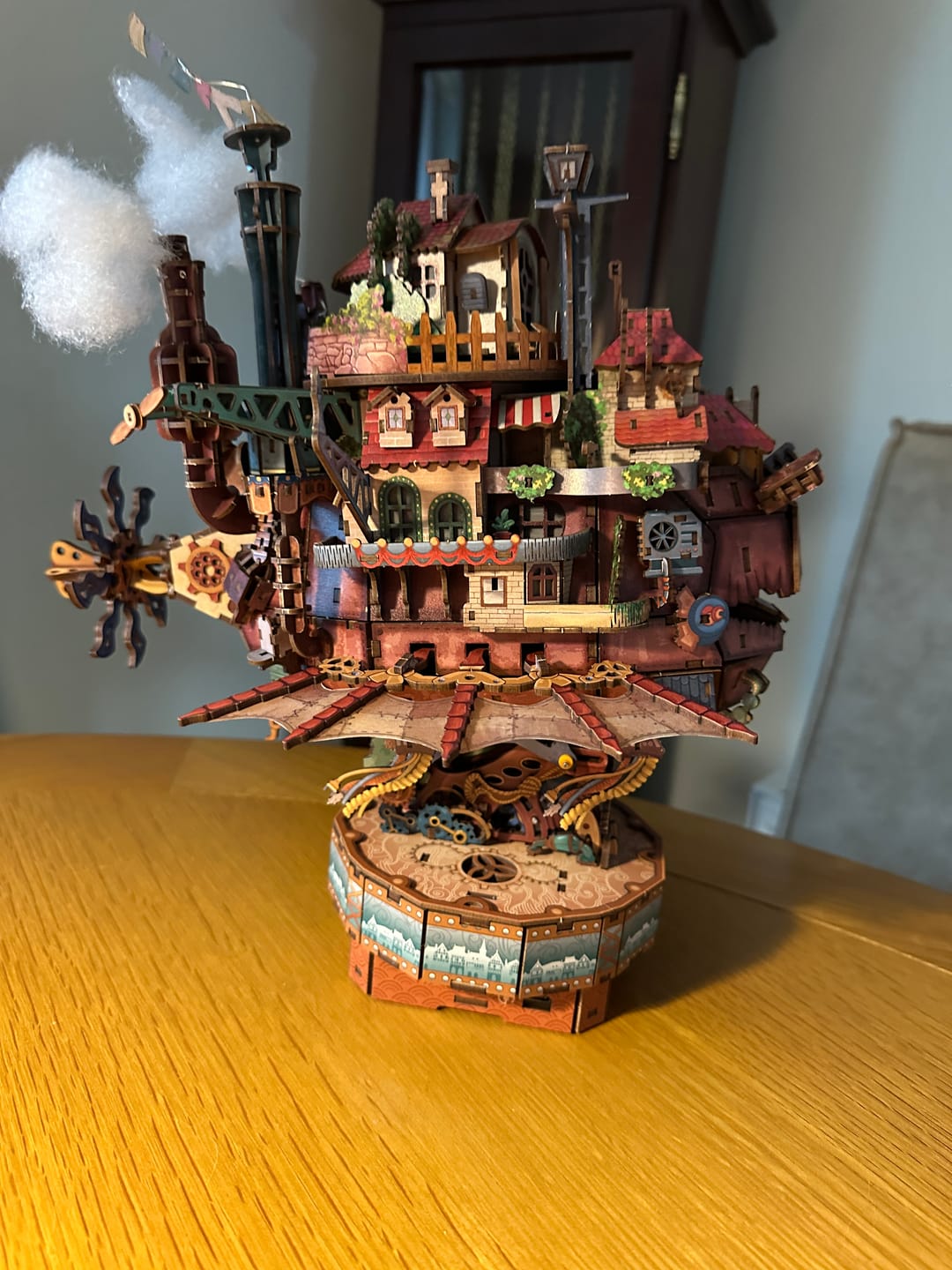 Customer photo review of Walking Castle 3D Wooden Puzzle
