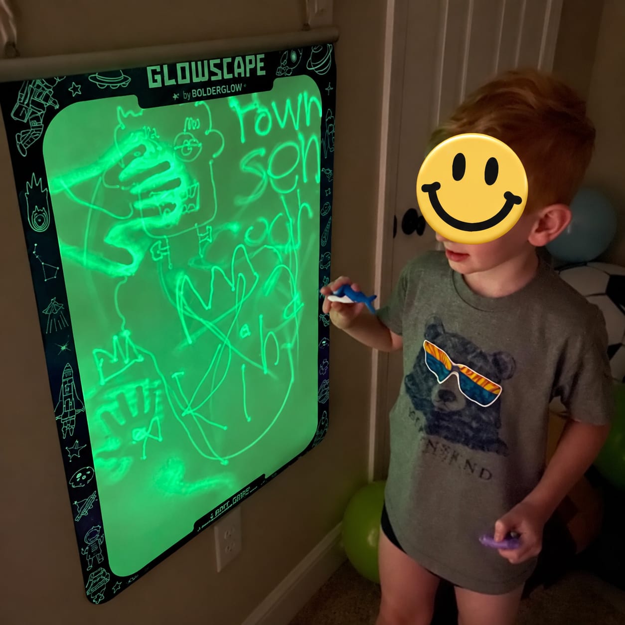 Customer photo review of GlowScape™ Drawing Kit
