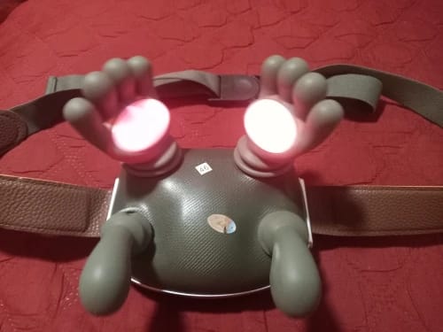 Customer photo review of SmartHand · Masajeador de cuello y hombros