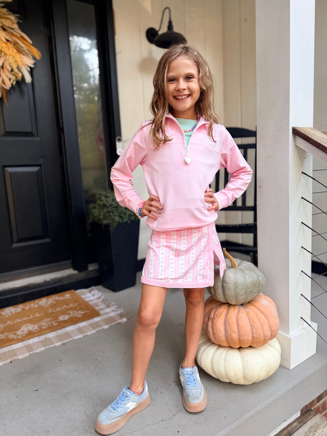 Customer photo review of Pink Charm Pullover