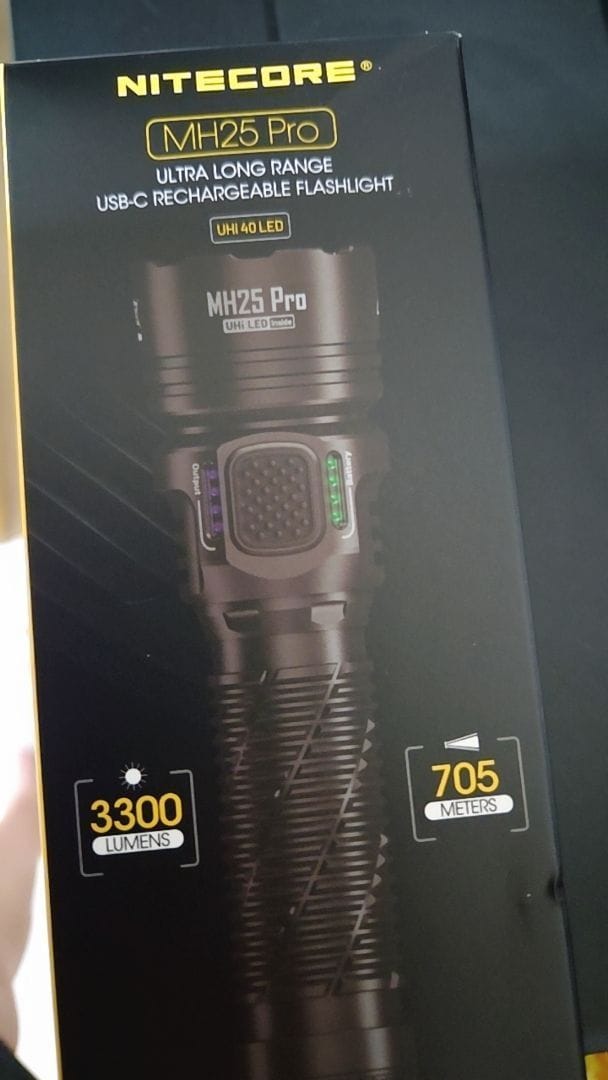 Customer photo review of MH25 PRO - 3300 lumens