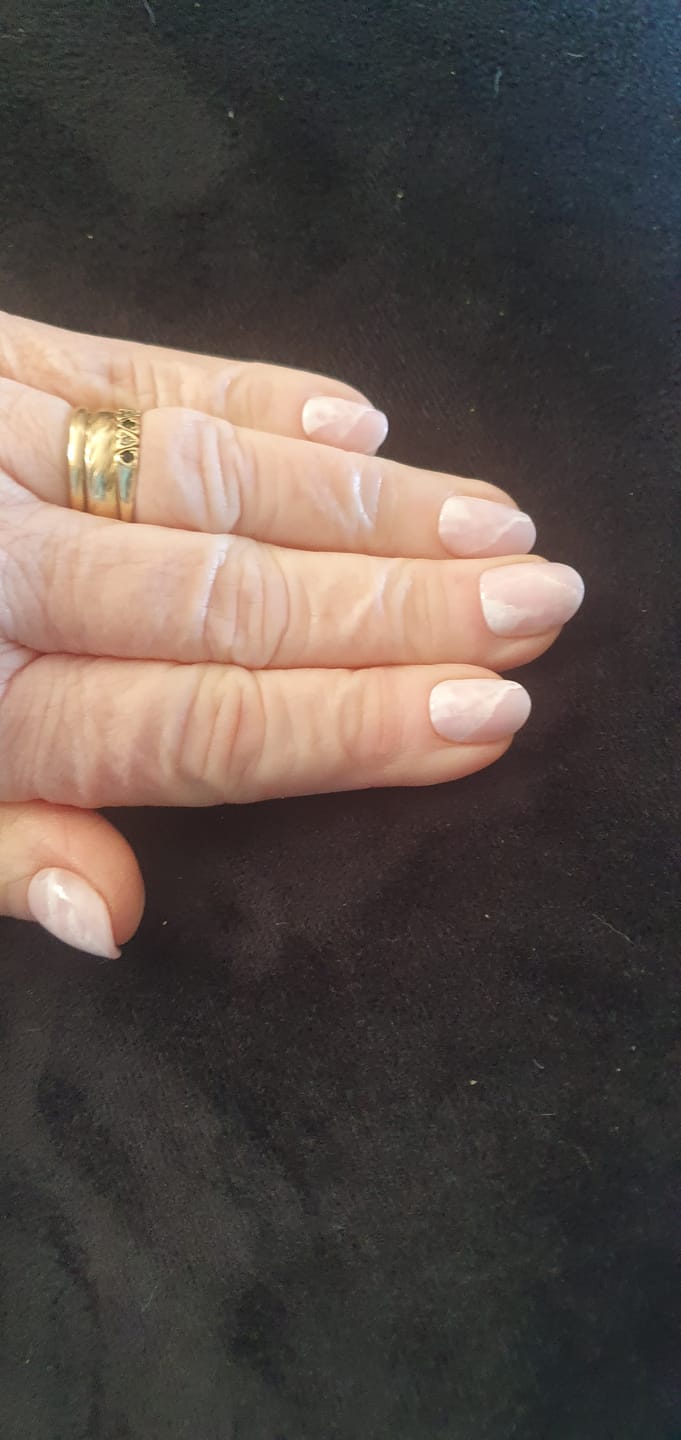Customer photo review of Blush Marble