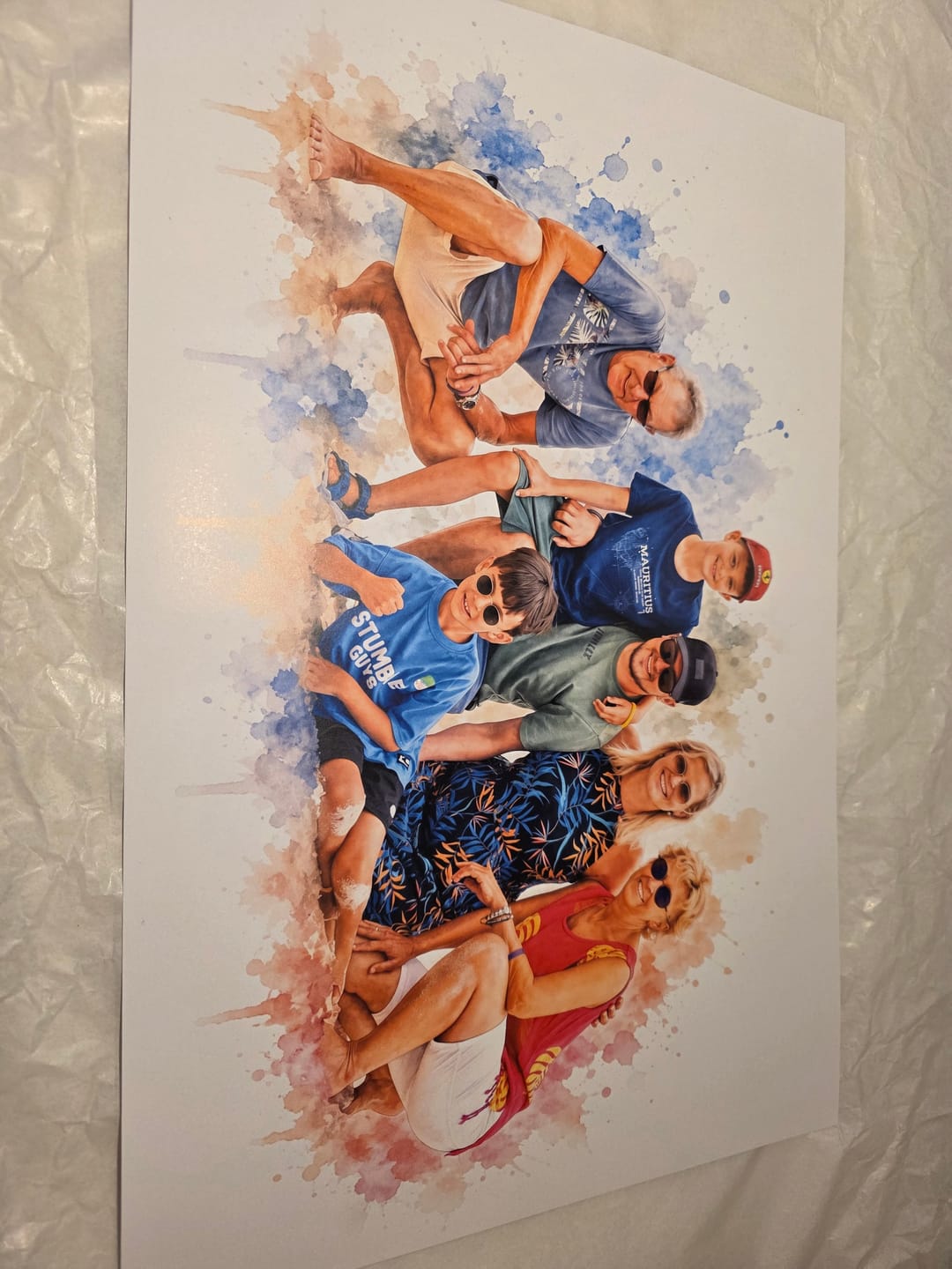 Customer photo review of Euer Foto als Kunstwerk – mit Live-Vorschau, als Poster oder Leinwand