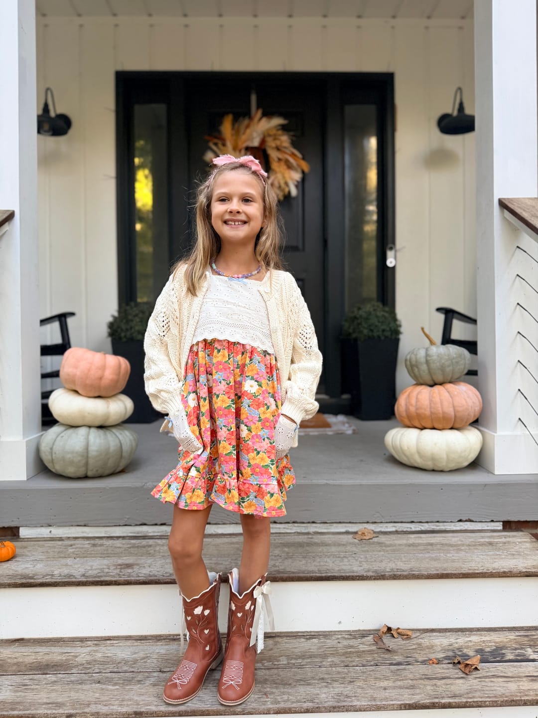 Customer photo review of Marigold Meadow Josie Dress