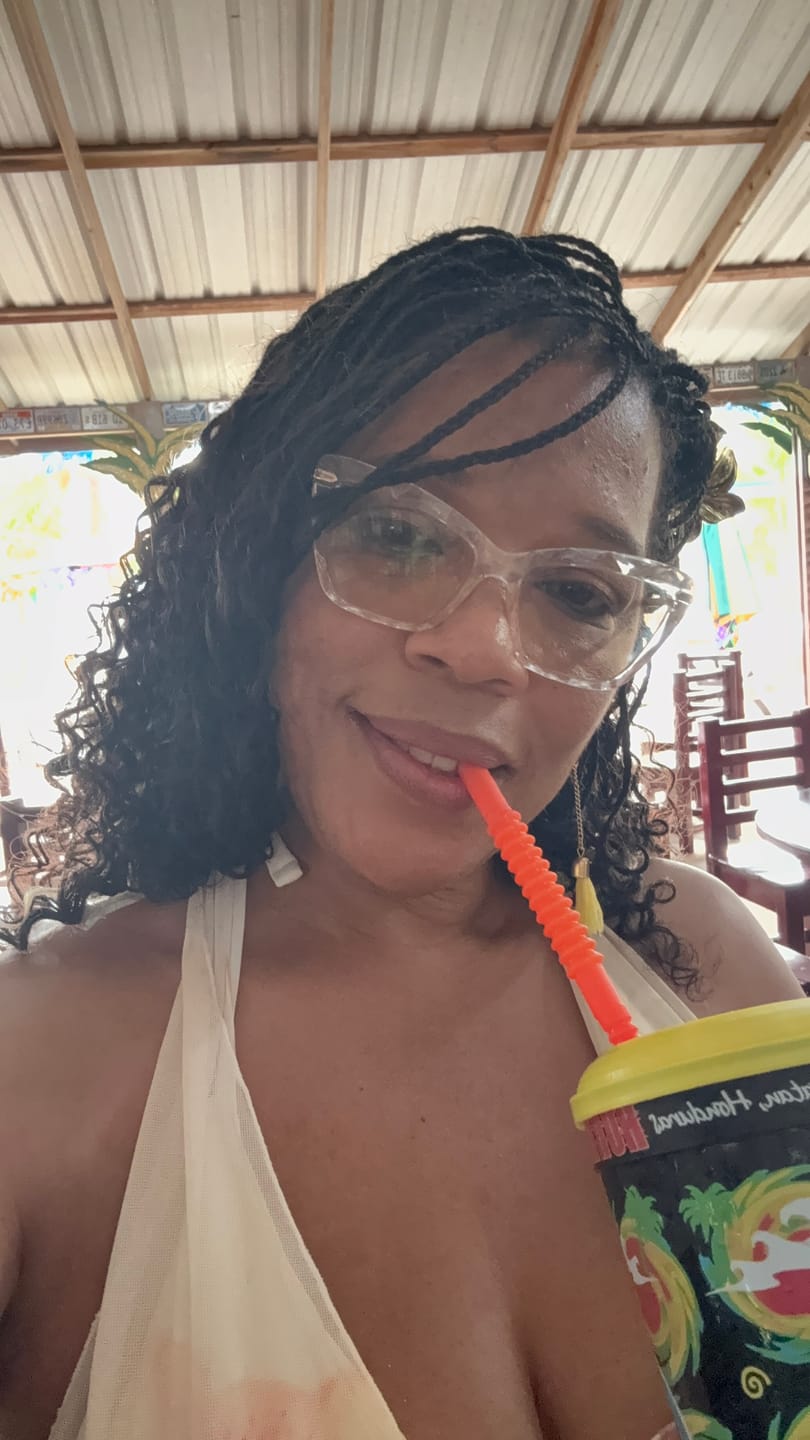 Customer photo review of Double Drawn Burmese Spanish Curl Human Braiding Hair