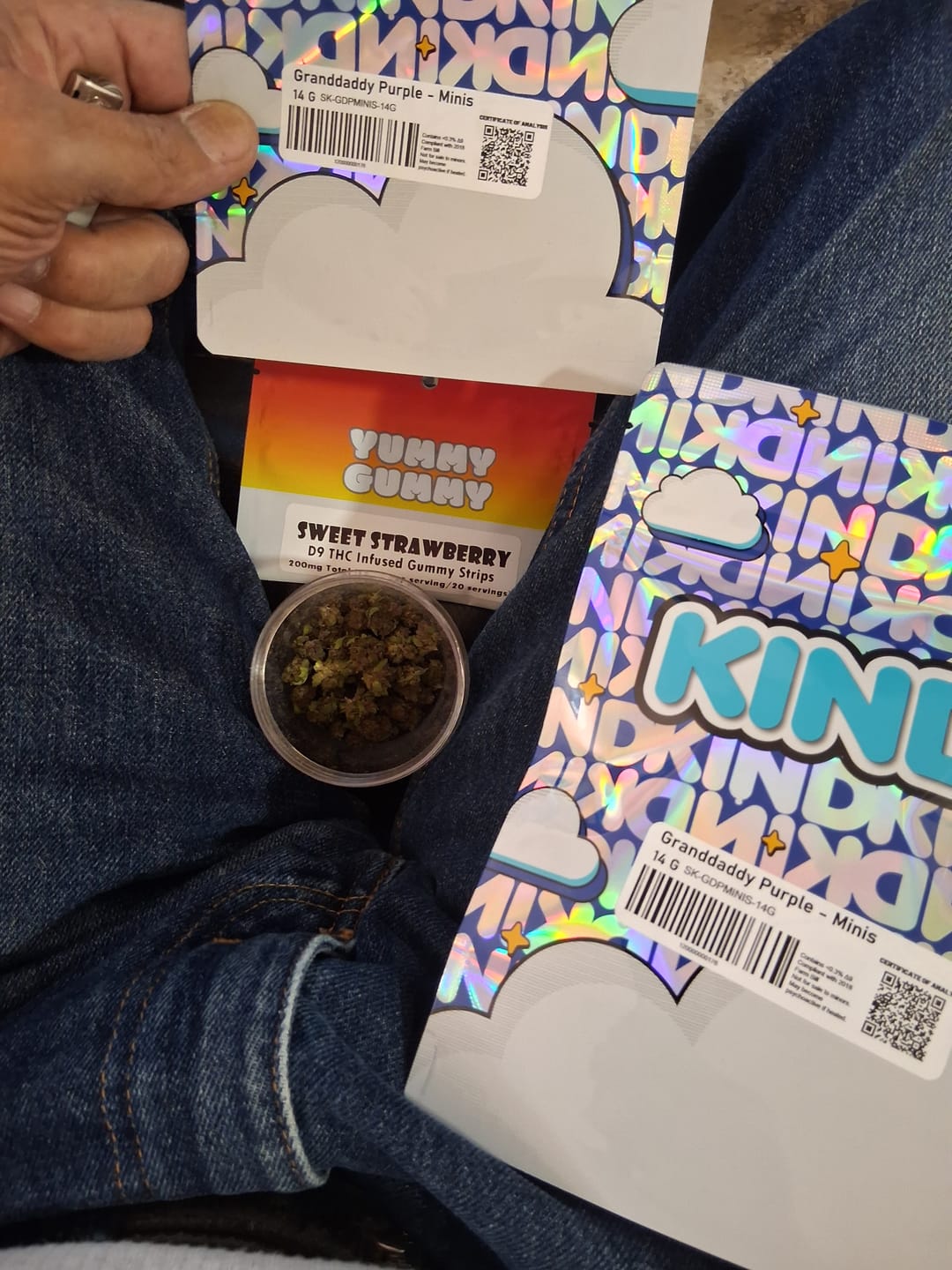 Customer photo review of KIND - Granddaddy Purple - Minis - 14 Grams - Indica