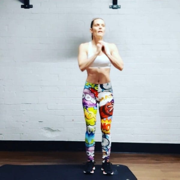 Customer photo review of Comic Pop Art Print Leggings