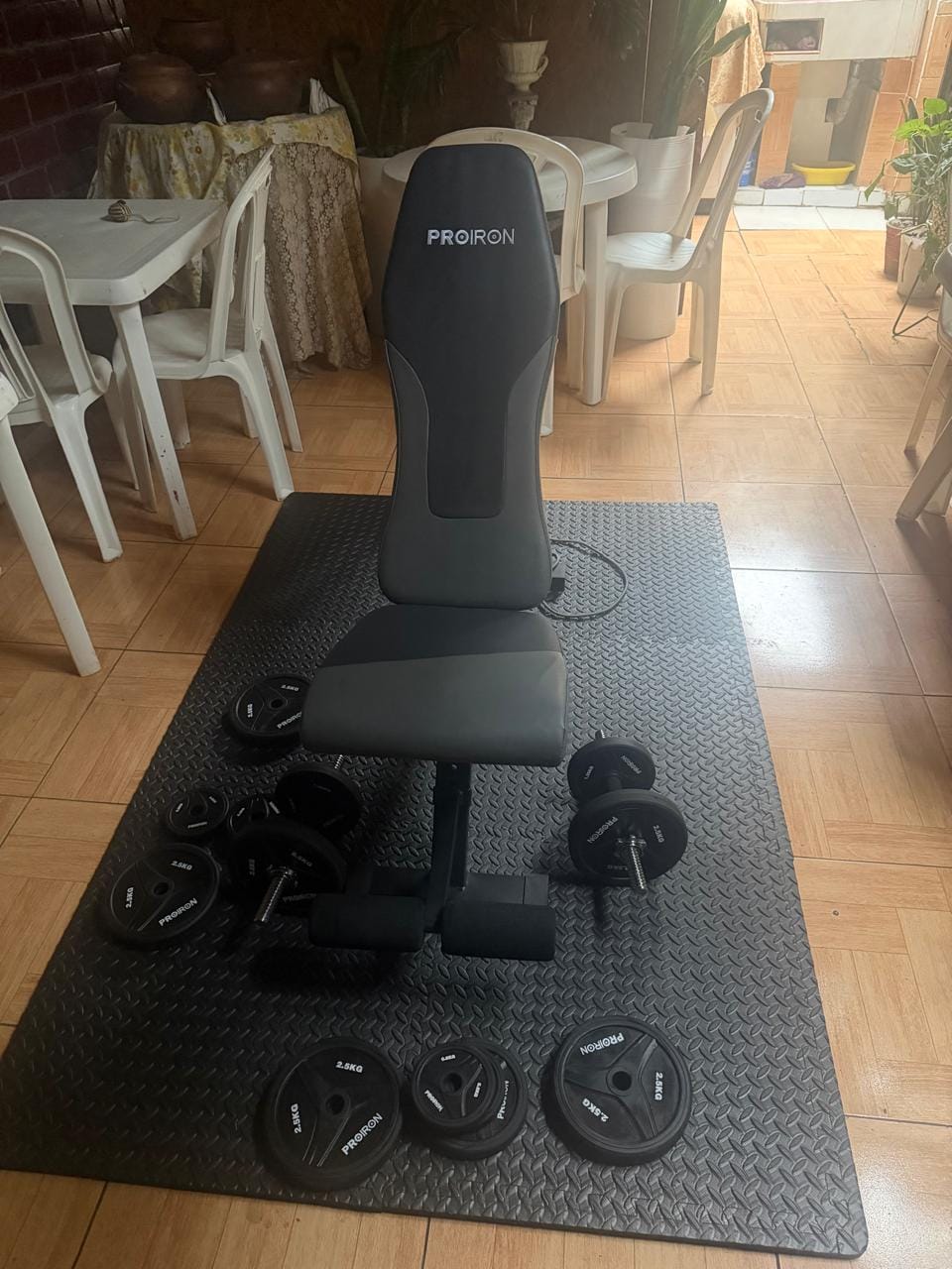 Customer photo review of Set de 6 Pisos Tatami de Espuma EVA para Entrenamiento
