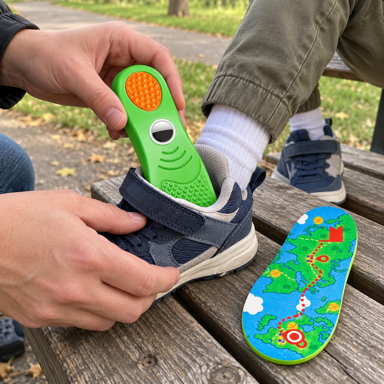 Customer photo review of Tracker Insole