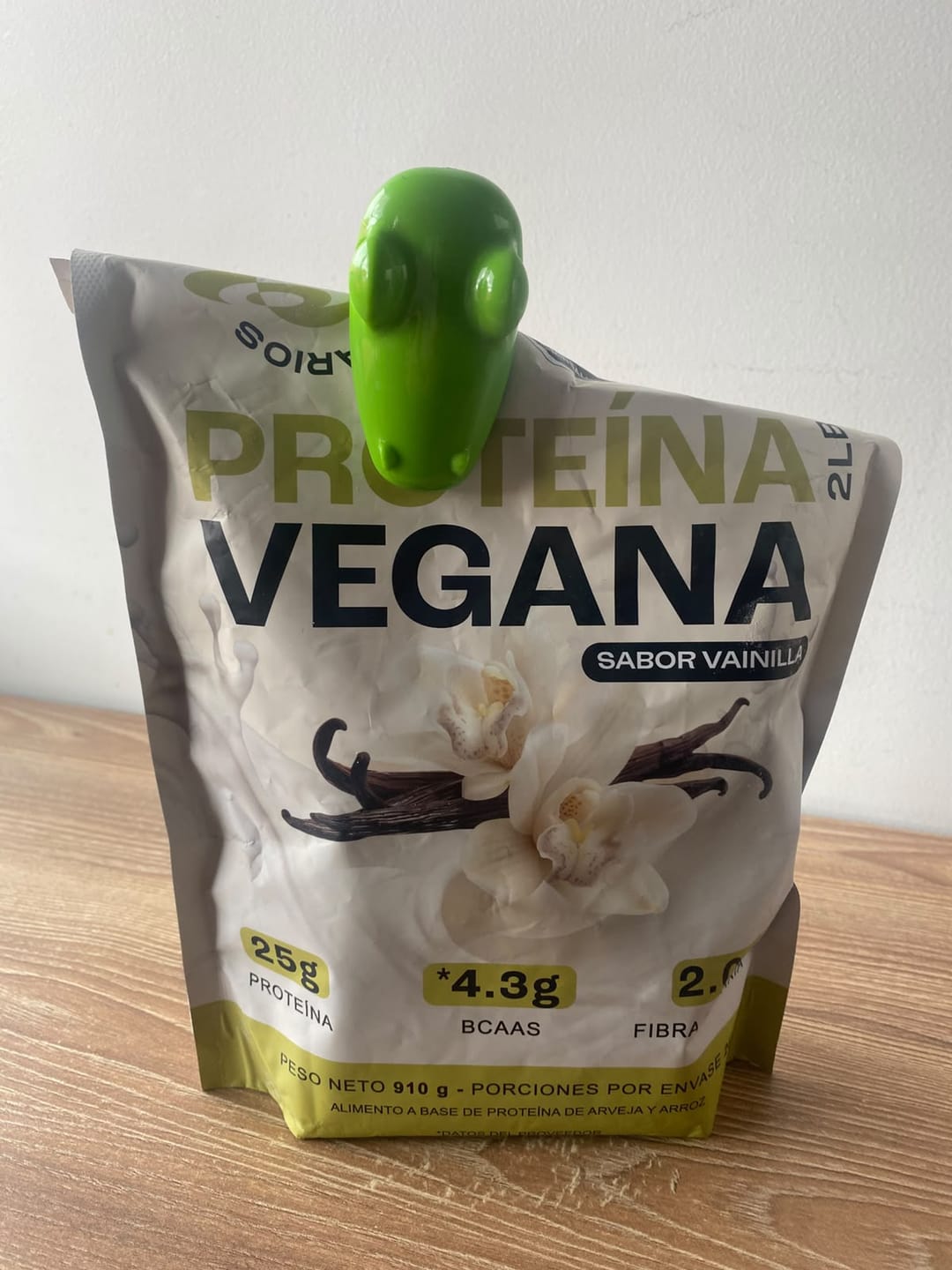 Customer photo review of Proteína Vegana