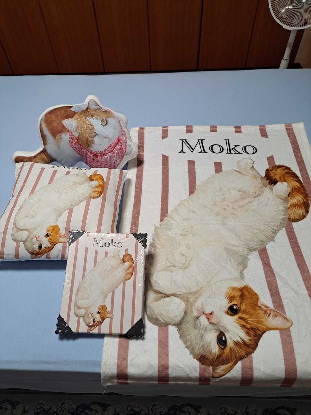 Customer photo review of Petcanva©オーダーメイド ペット似顔絵【3点セット】