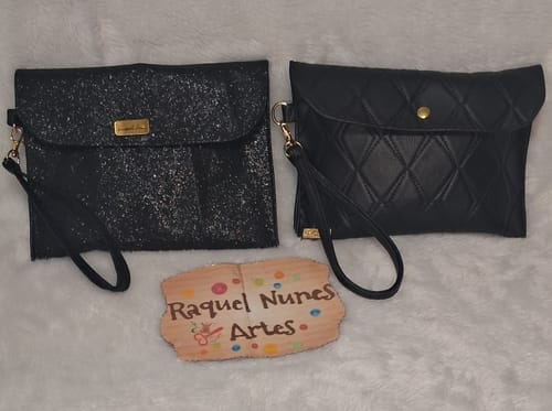Customer photo review of Shine Glitter 0,8mm com Fundo Spun
