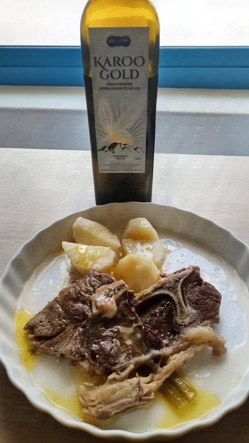 Customer photo review of 1L Karoo Gold – Extra Virgin Olive Oil (2026 Harvest)