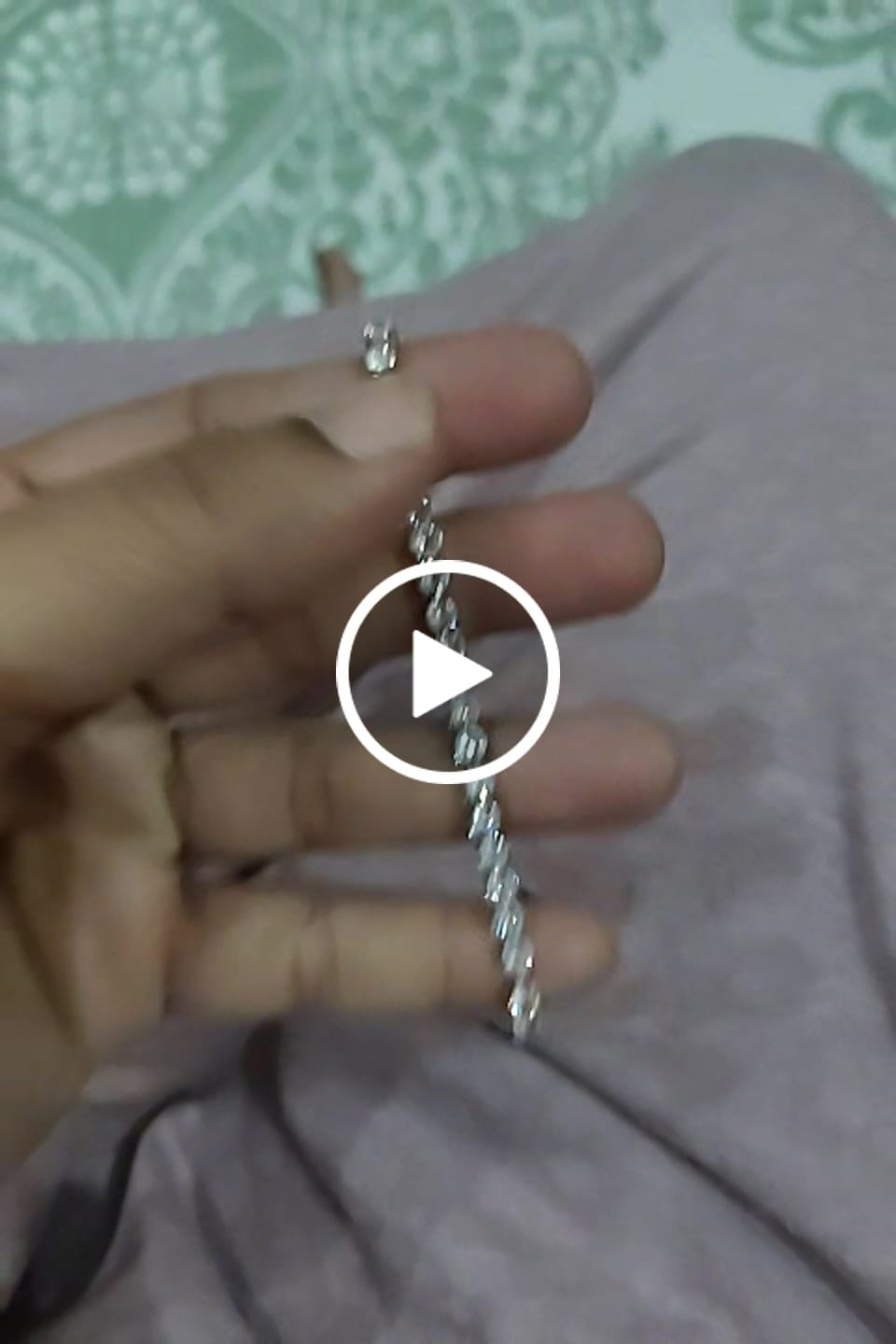 Customer video review of Diamond Affair Bracelet