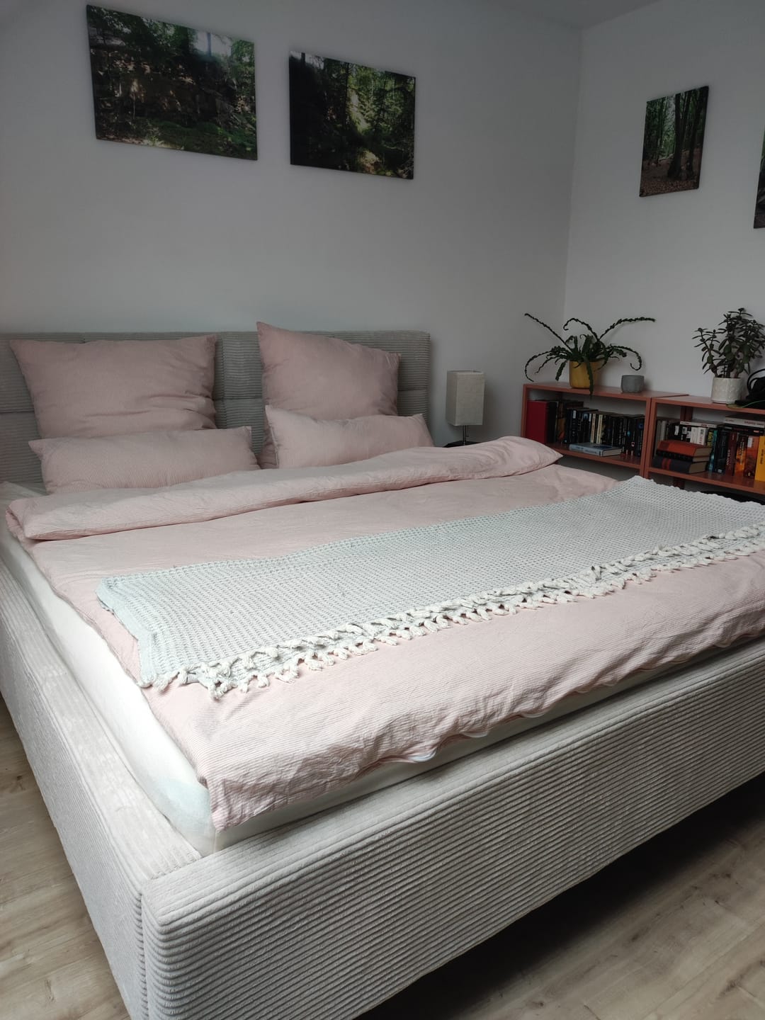 Customer photo review of Mikrofaser Bettdecke - 4-Jahreszeitendecke