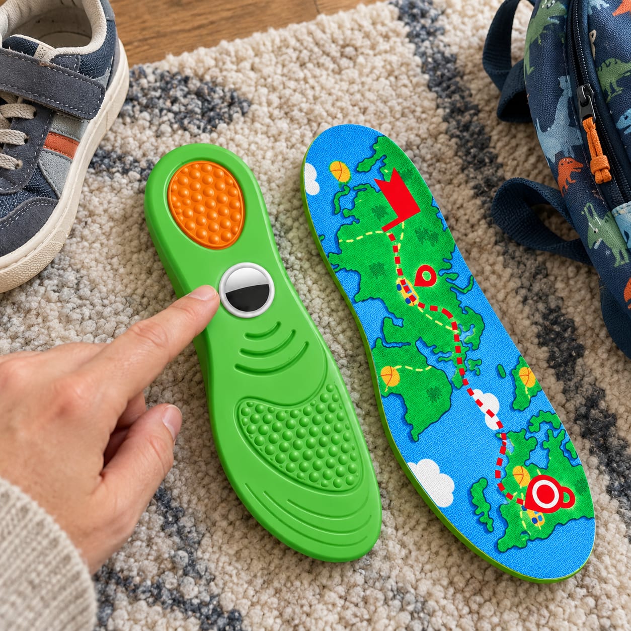 Customer photo review of Tracker Insole