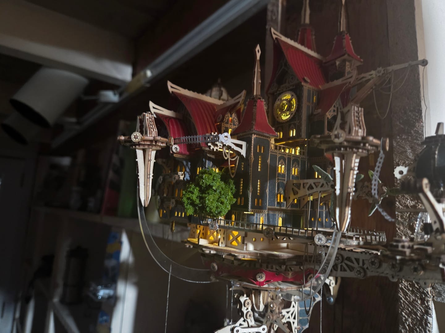 Customer photo review of Castle In the Sky 3D Wooden Puzzle