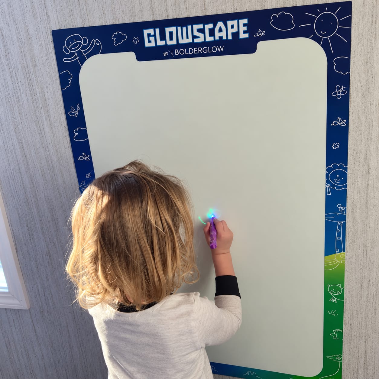 Customer photo review of GlowScape™ Drawing Kit