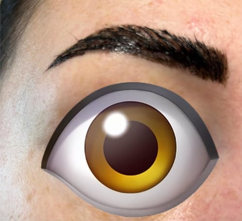 Customer photo review of Peel-Off Eyebrow Tint – Waterproof & Long-Lasting Brow Color（Buy 1 get 1 free）