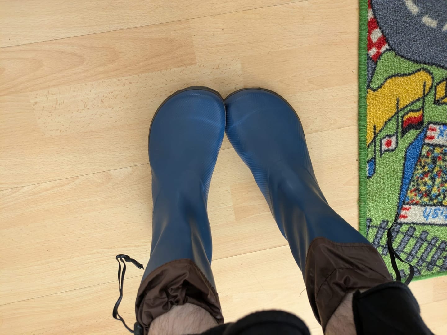 Customer photo review of Brisk Ⅰ - Barefoot Rain Boots