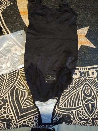 Customer photo review of Seamless Shaping Bodysuit – The Shapewear No One Knows You're Wearing