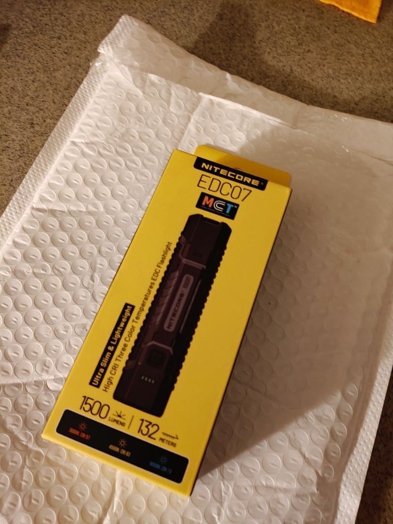 Customer photo review of EDC07 (Black) - 1500 lumens