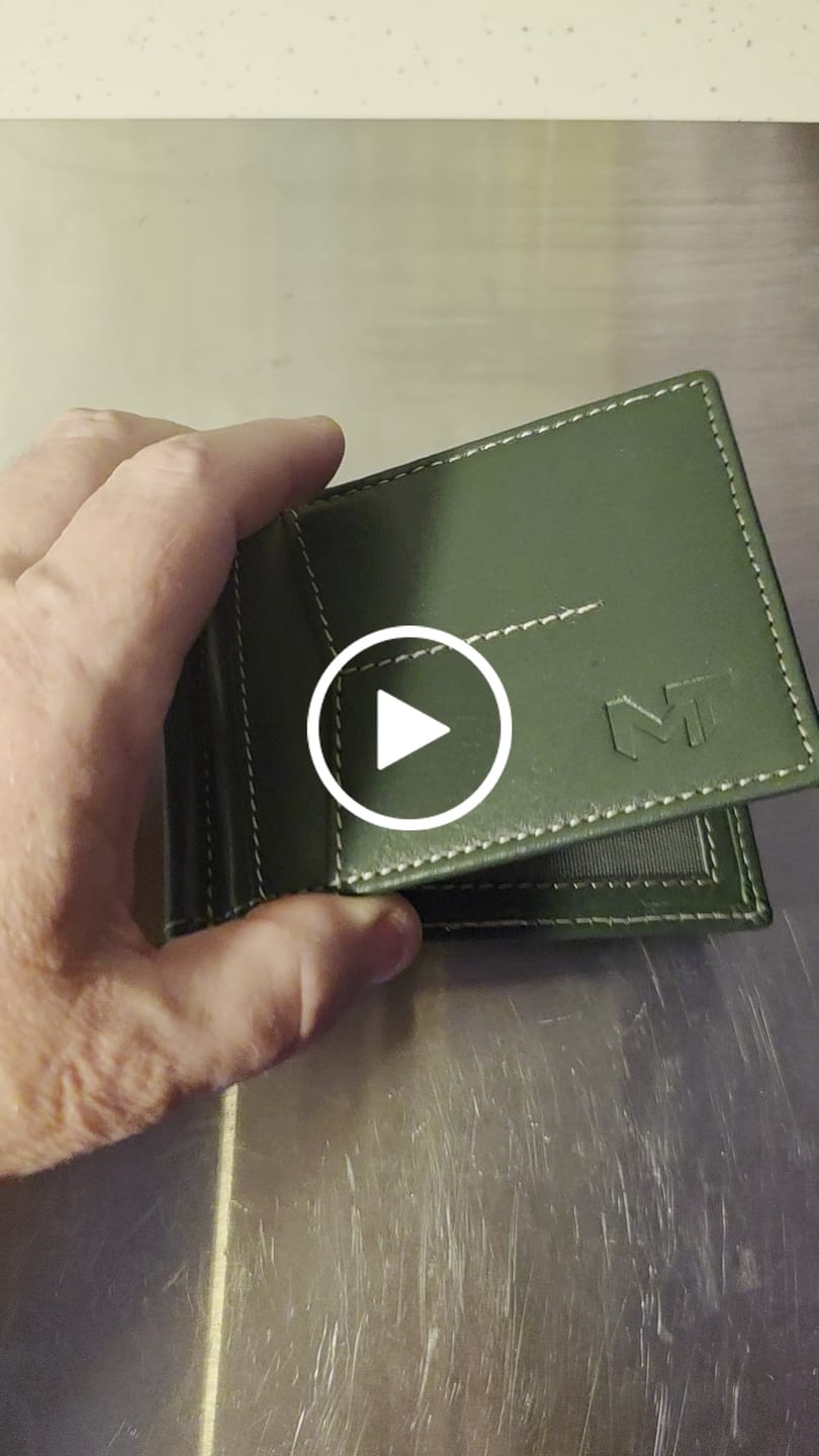 Customer video review of Finley Money Clipper- Green
