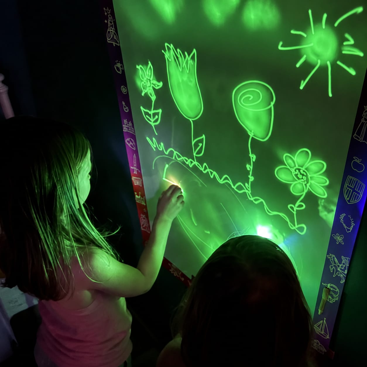 Customer photo review of GlowScape™ Drawing Kit