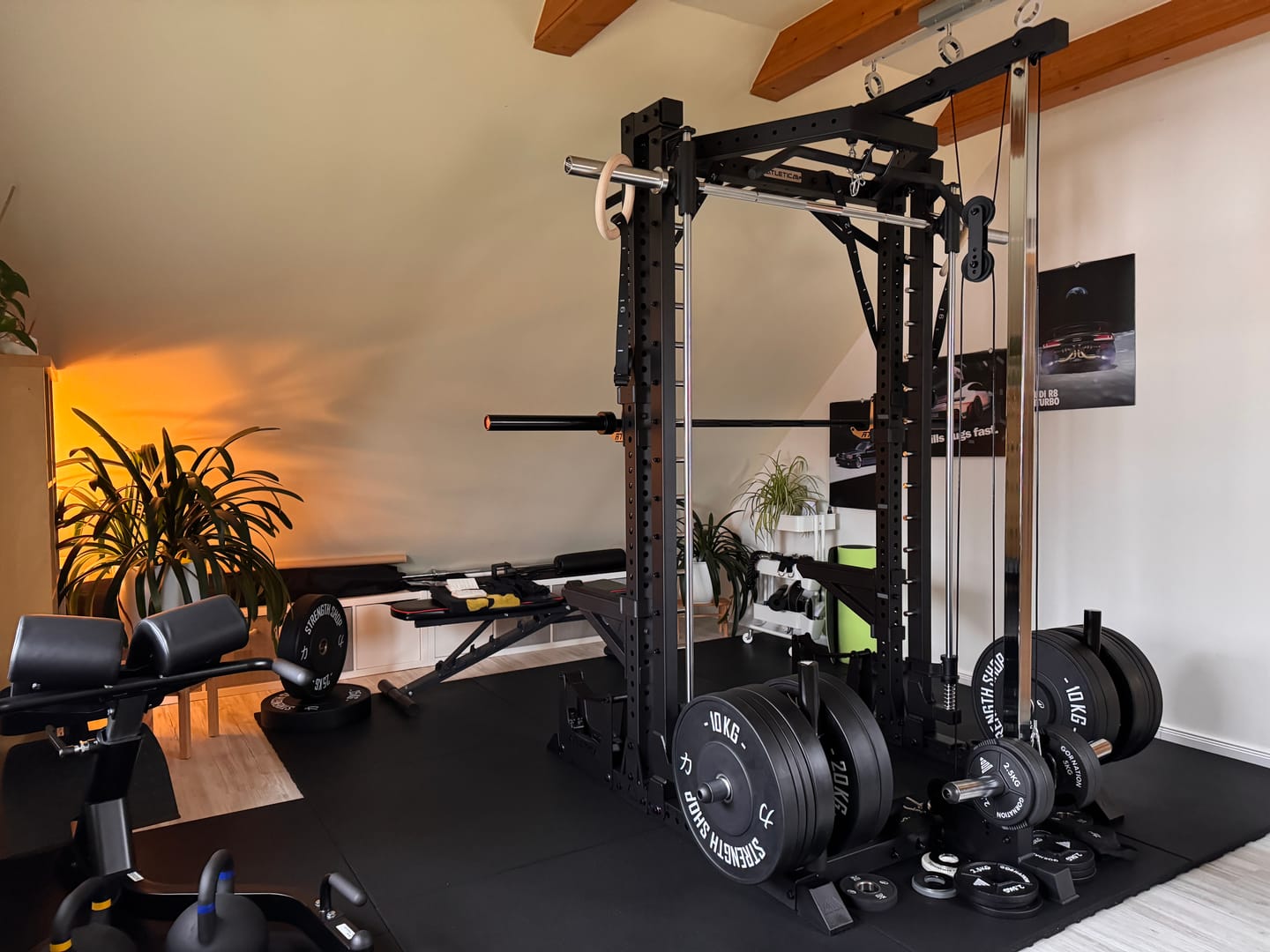 Customer photo review of Riot Bumper Plates 2.0 – Black, 5kg-25kg or 150kg Set