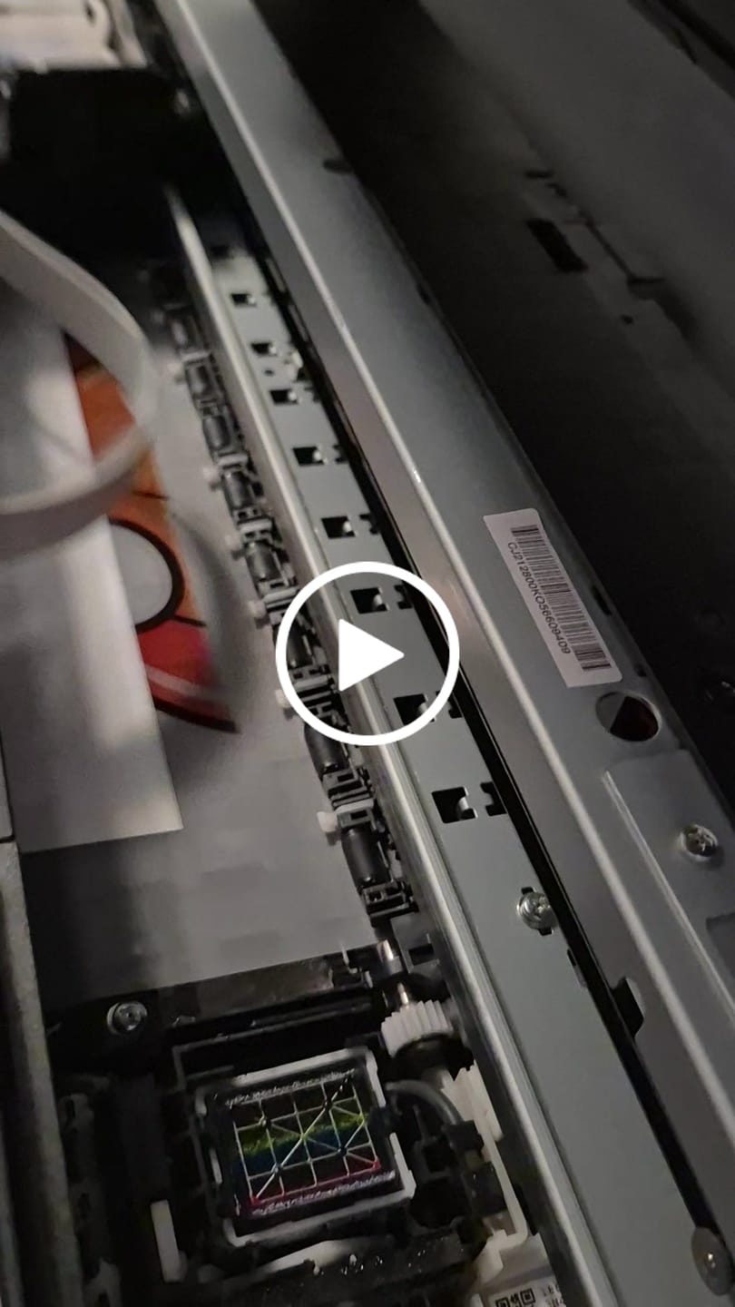Customer video review of DTF Ciss and Ink Bundle For ET-8550 Model