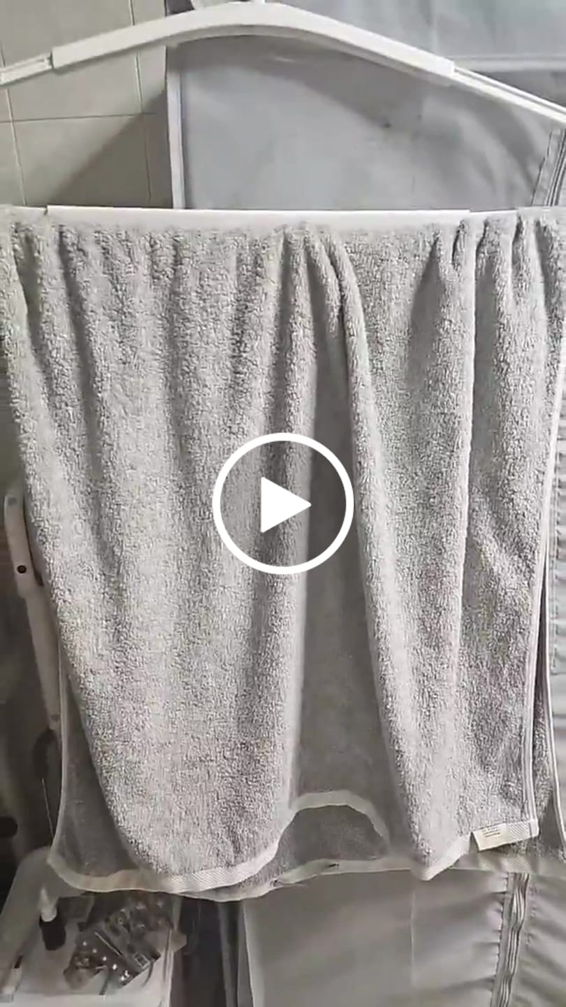 Customer video review of Premium Copper Bath Towel | Antibacterial