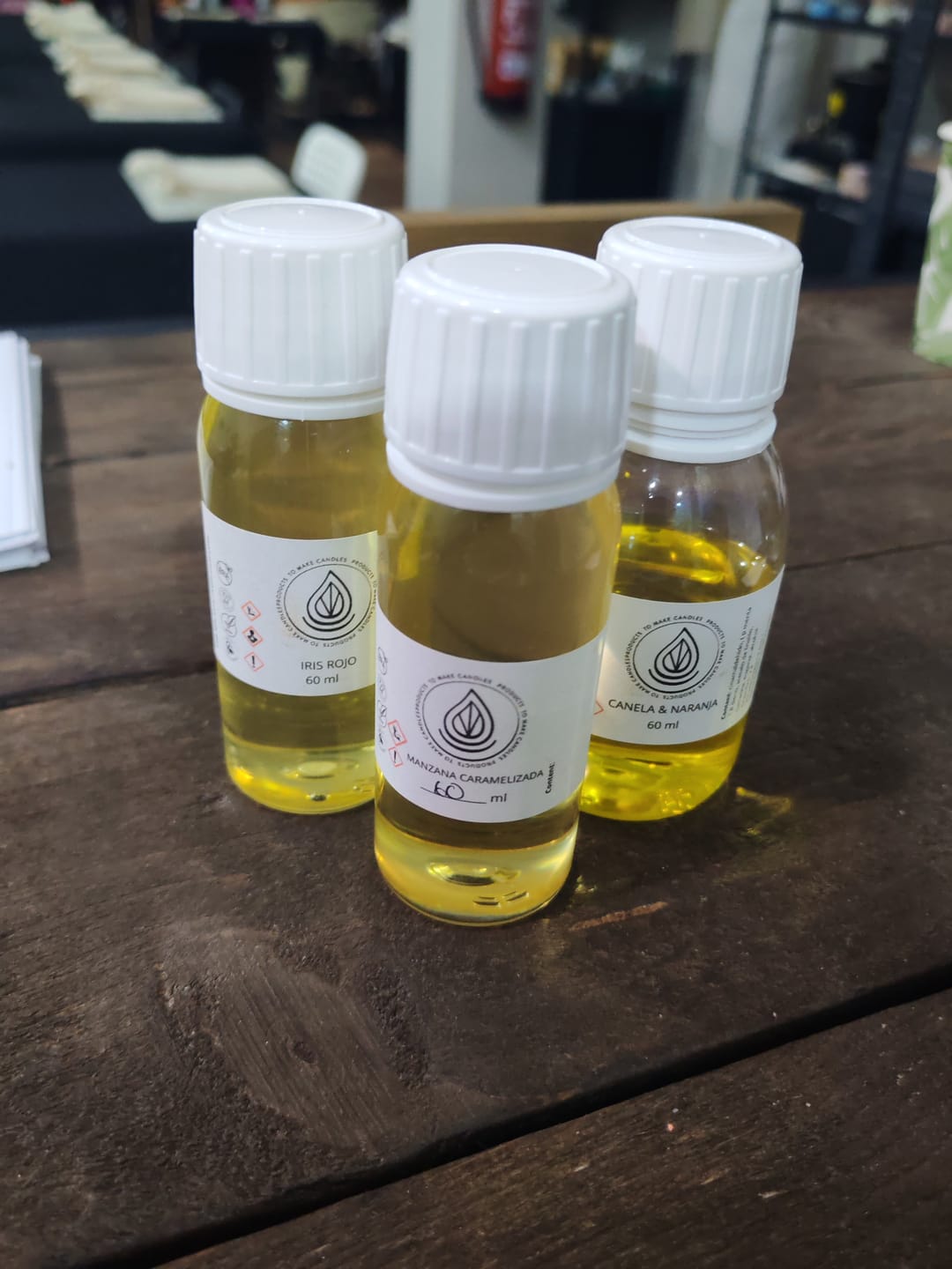 Customer photo review of Cera de Soja para velas en Molde, Pilar y Wax-melts (APF)
