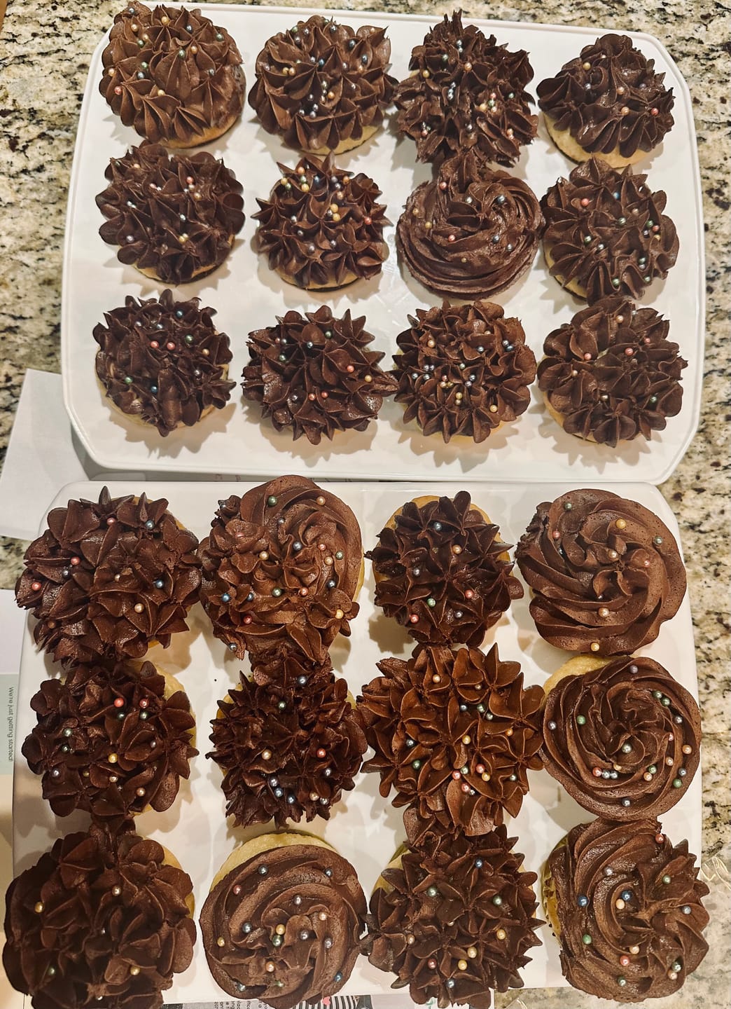 Customer photo review of gfJules Gluten Free Birthday Cake Mix