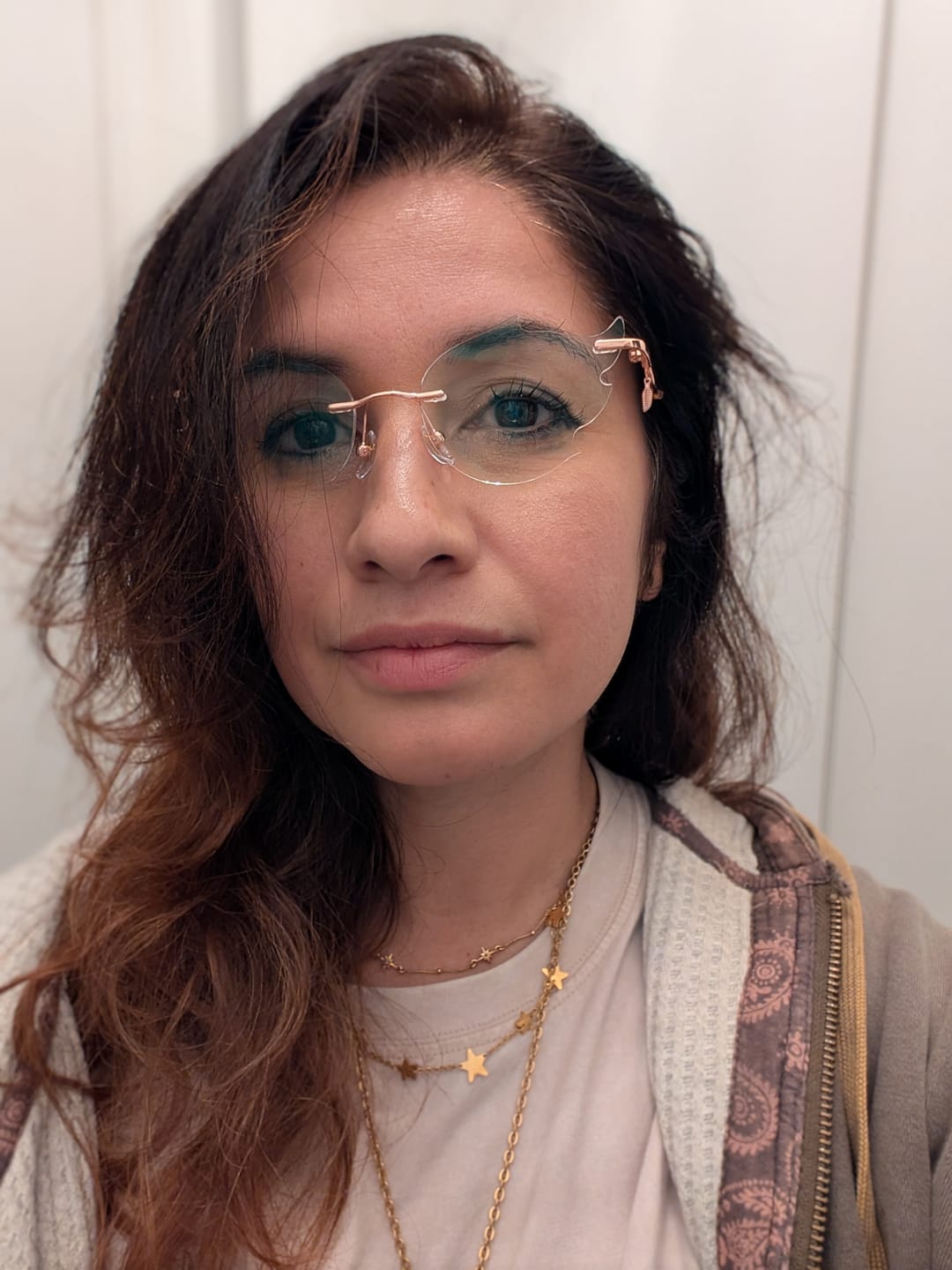Customer photo review of Flare Eyeglasses