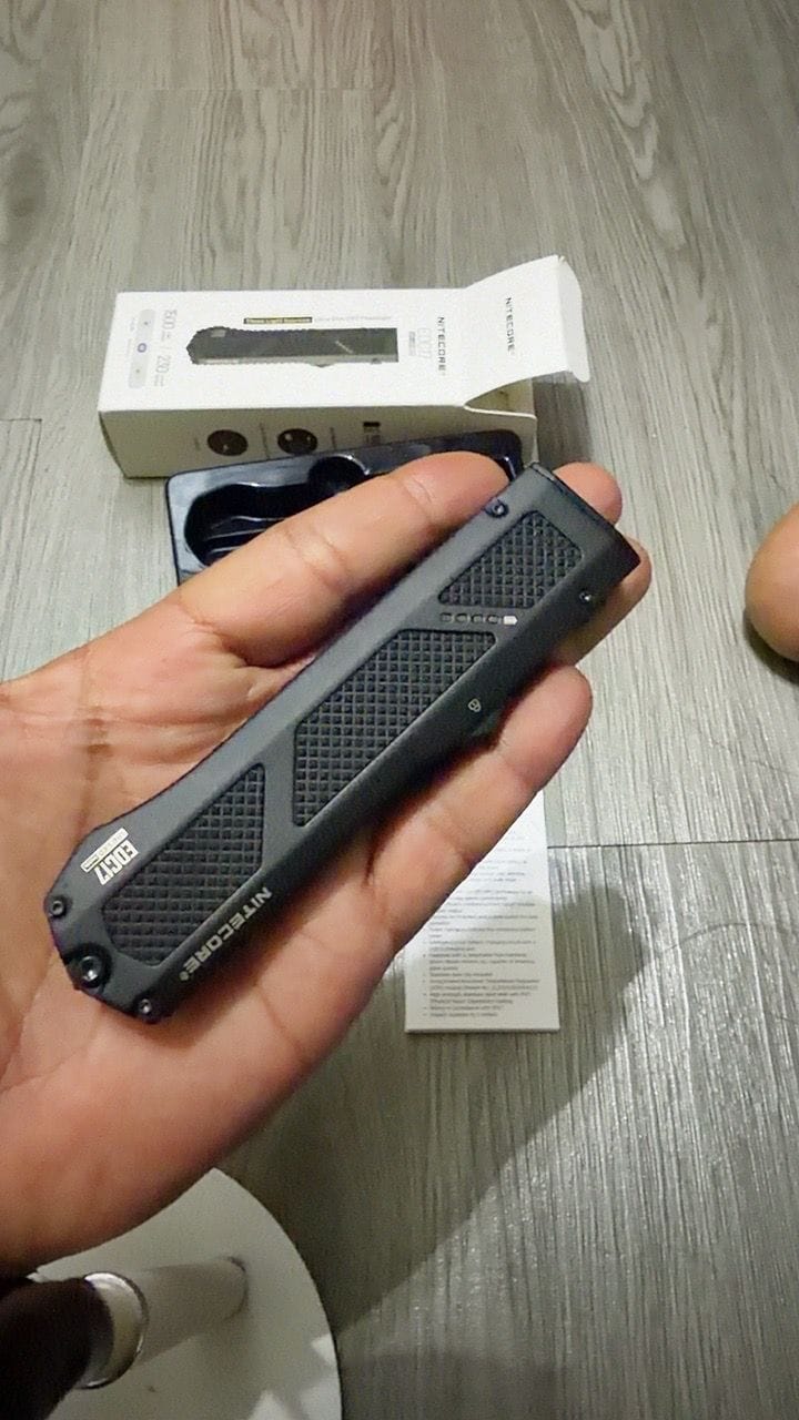 Customer photo review of EDC17 - 1500 lumens (UV+Green Laser)