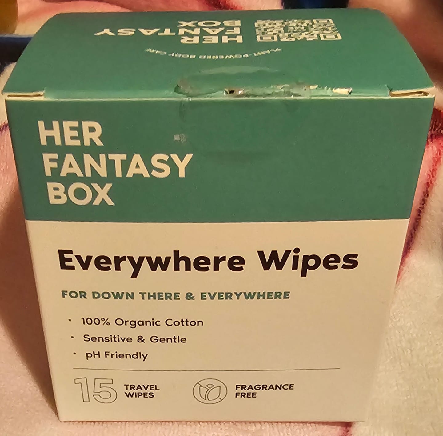 Customer photo review of Everywhere Wipes - Odor Removing Travel Wipes