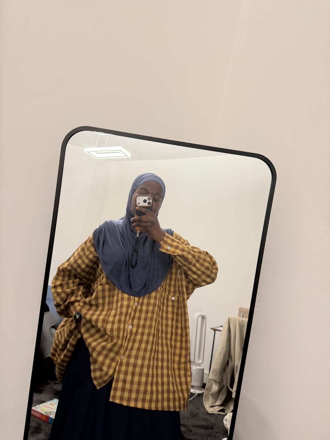 Customer photo review of Chemise oversize à carreaux « TIMBER SHIRT » - OUMMI BASICS