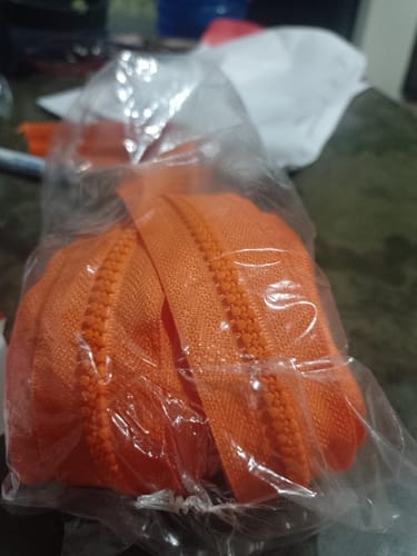 Customer photo review of Zíper Nº6 Tratorado Poliéster