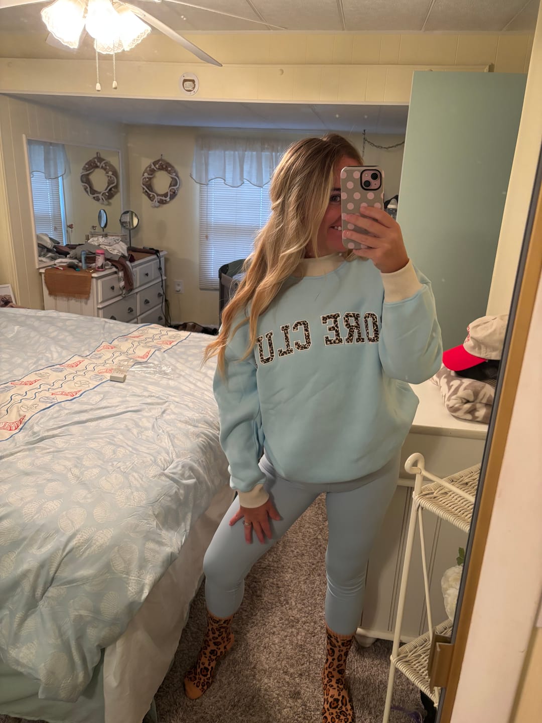 Customer photo review of TCC Core Club Mockneck Sweatshirt