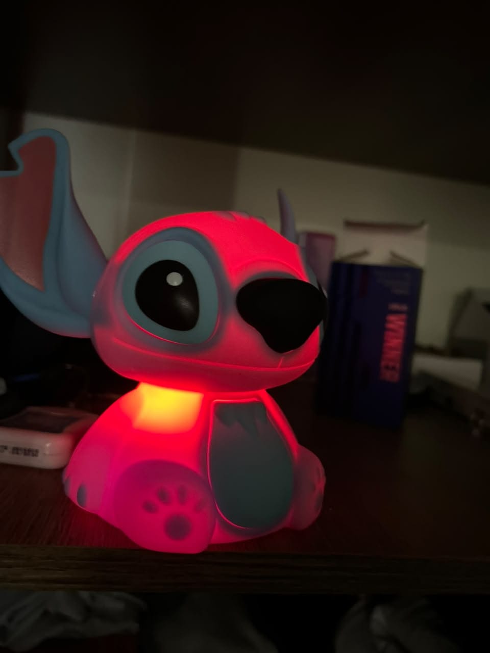 Customer photo review of Lámpara LED recargable de Stitch
