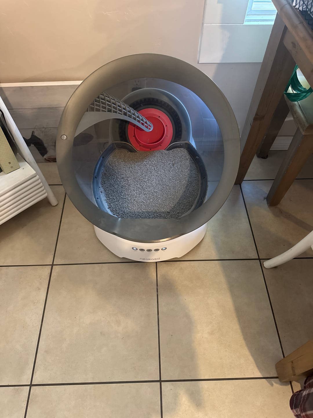 Customer photo review of Neakasa M9 Open-View Cat Litter Box – Automatic & Self-Cleaning
